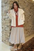 Paloma Pouf Layering Dress Stone